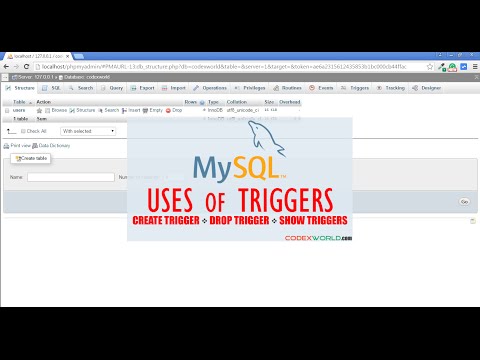 How to Create & Drop Trigger in MySQL