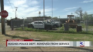 Hughes, AR police department designated not in compliance, removed from service