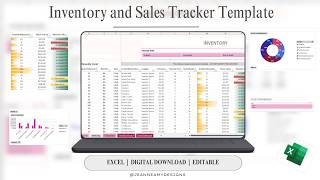Fully Automated Inventory & Sales Tracker in Excel | VBA Dashboard