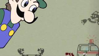 WeeGee Attacks Mr Game and Watch