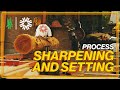 Woodmizer lt50 bandsawmill blade sharpening and setting