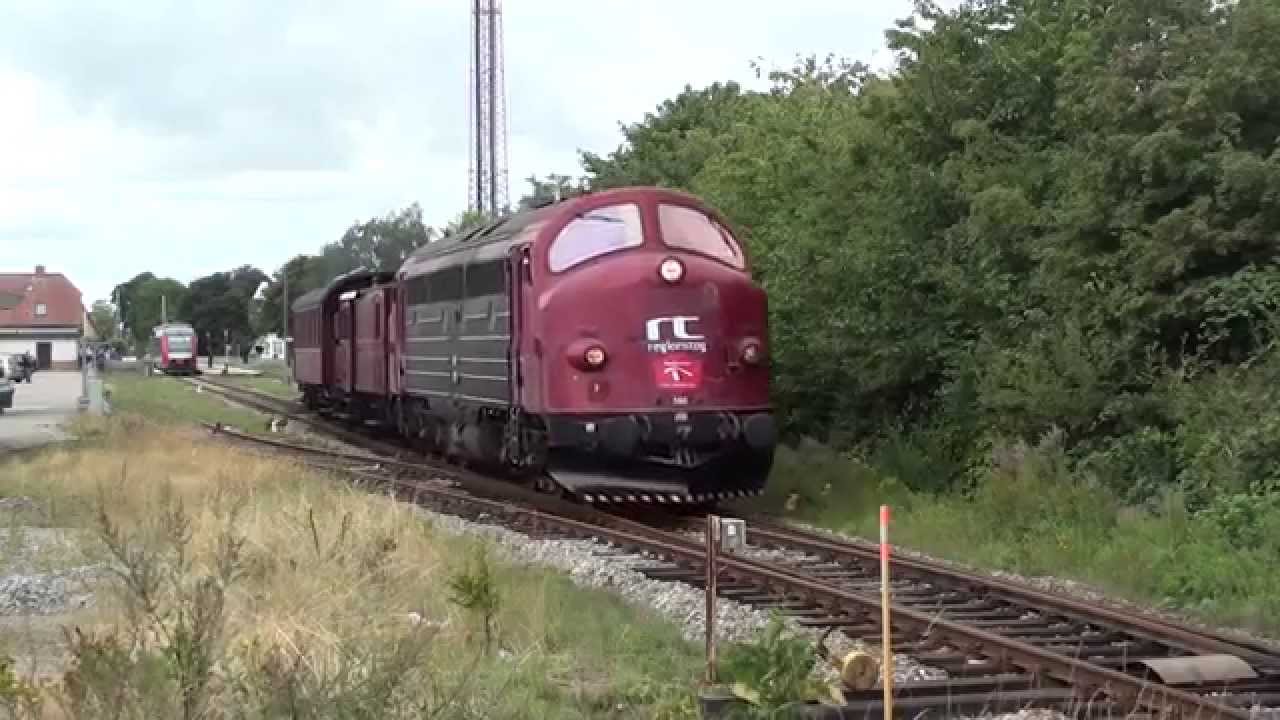 Indvielse af dobbeltsporet mellem Hvalsø og Vipperød med Vestsjællands Veterantog K 564 d. 16/8 2014