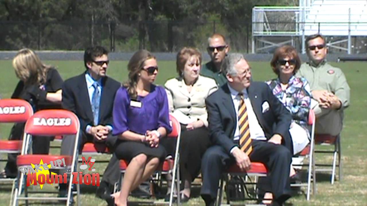 Mount Zion High School Stadium Dedication Ceremony YouTube