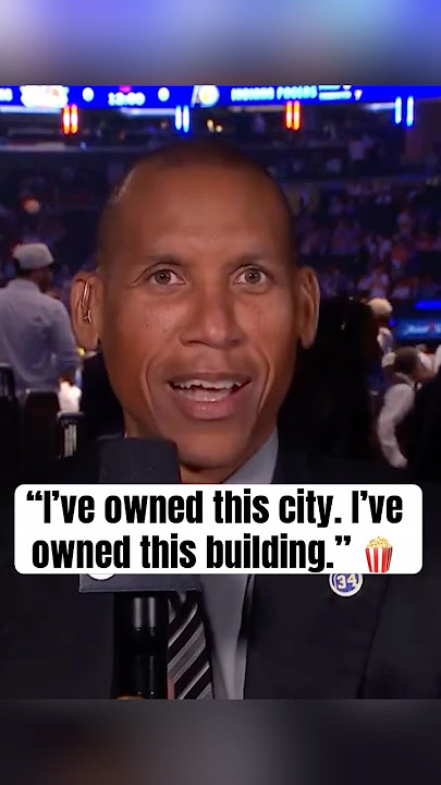 Reggie before last year's Knicks-Pacers series 🗣️