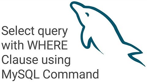 MySQL Select query with where clause | MySQL course for  beginners
