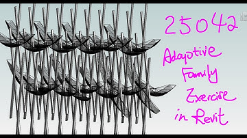 25042 - Adaptive Family Exercise in Revit