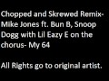 Mike Jones Ft Snoop Dogg And Bun B My 64 C S Remix SkinnySmotMixtape mp3