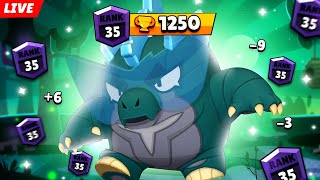 ПУШУ ГОДЗИЛЛУ БАЗЗА НА 35 РАНГ В СОЛО ШД🏆 СТРИМ BRAWL STARS!🤯