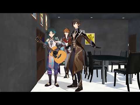 【Genshin mmd】ハンマーギター