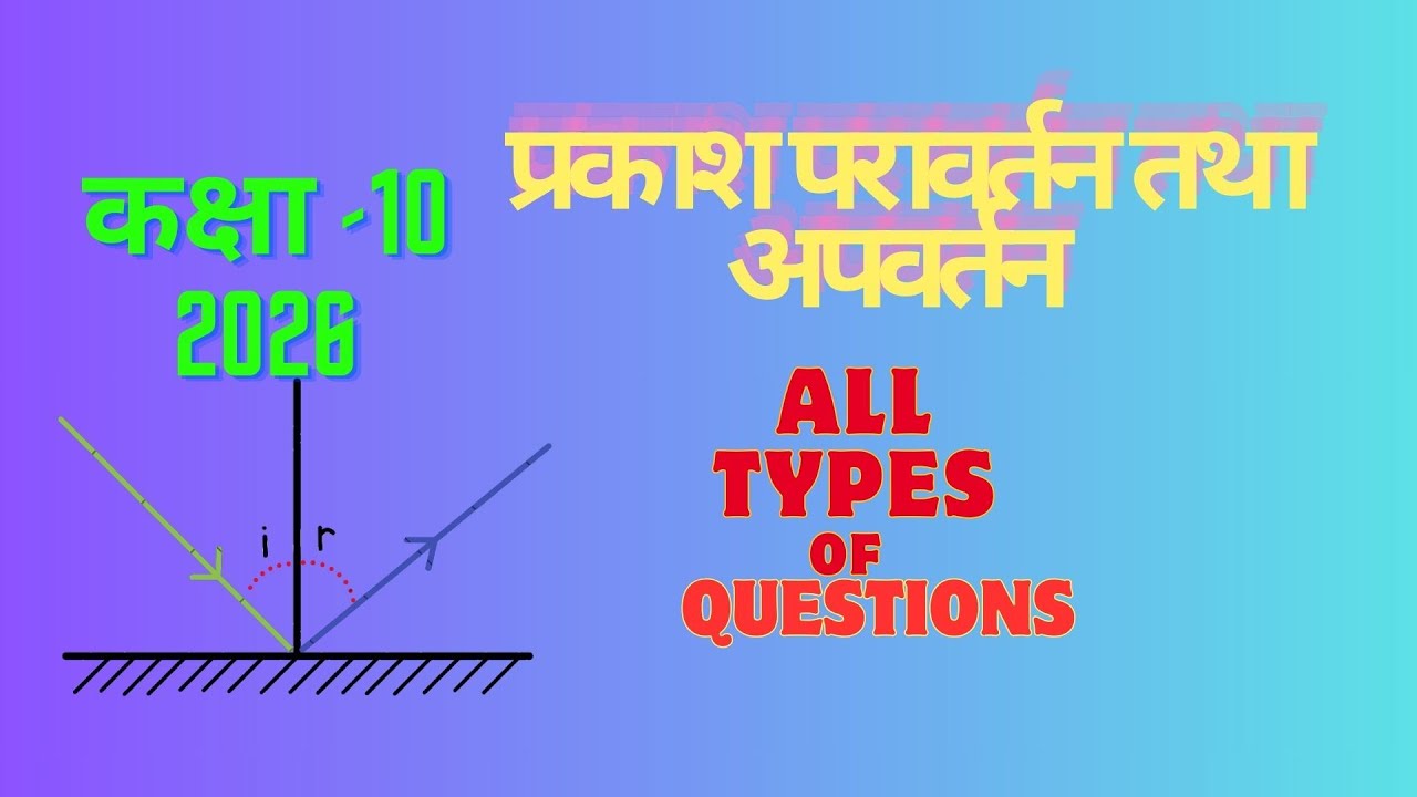 प्रकाश परावर्तन तथा अपवर्तन