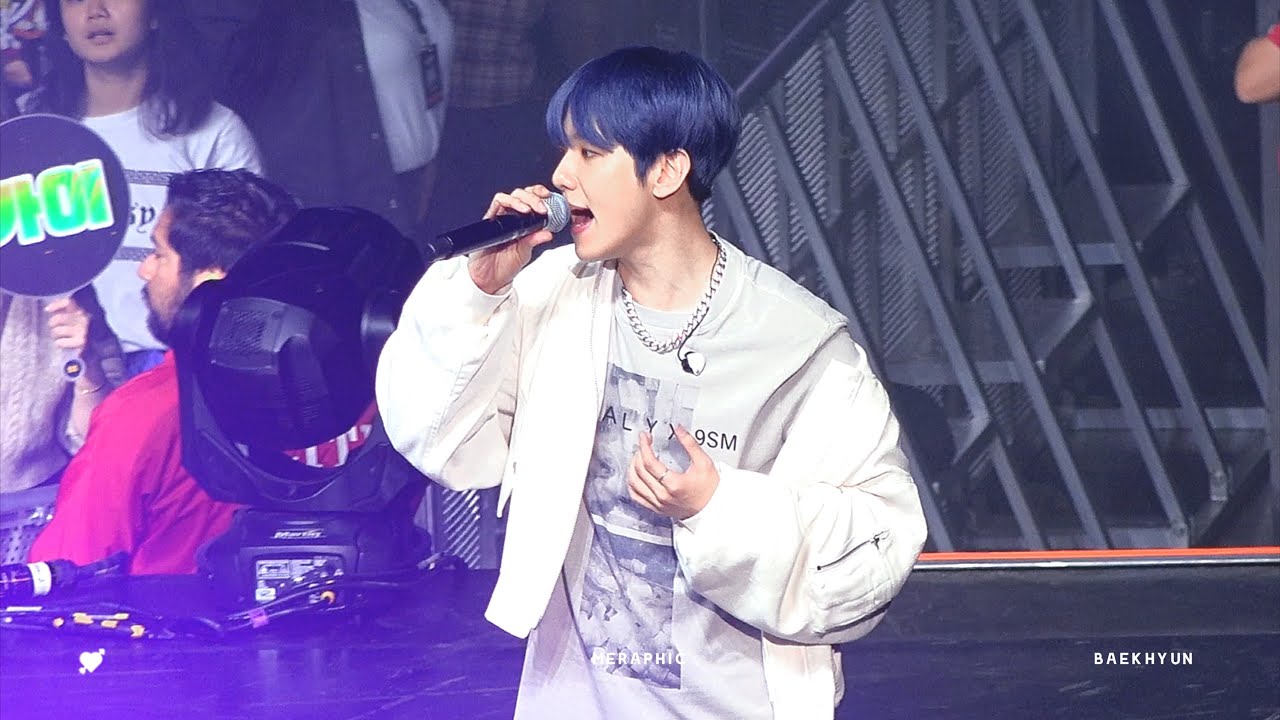 200130 SuperM Dangerous Woman 백현 Baekhyun Focus (4K)