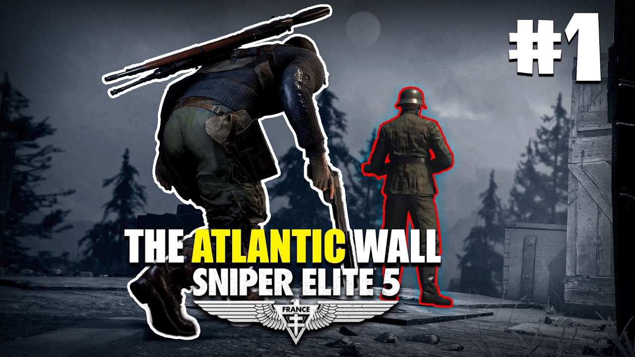 Sniper Elite 5 | Mission 1 – The Atlantic Wall | walkthrough