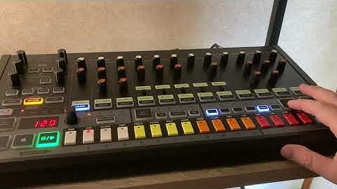 behringer rd-8 / korg monologue / arturia microbrute midi sync test