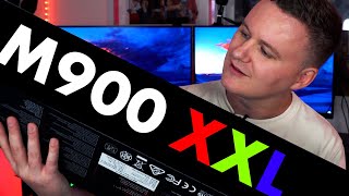 ITS SO BIG!! - Thermaltake M900 XXL Mouse Pad Unboxing & Review
