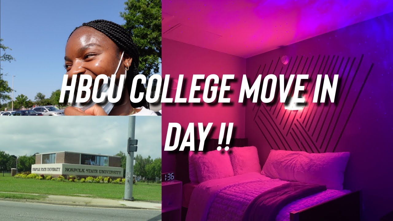 HBCU COLLEGE MOVE IN DAY || Norfolk State University - YouTube