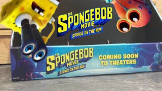 The Spongebob Movie Sponge On The Run Dvd Display