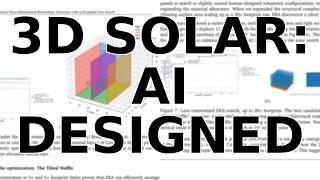 How AI Is Reimagining Solar Power With 3D Design