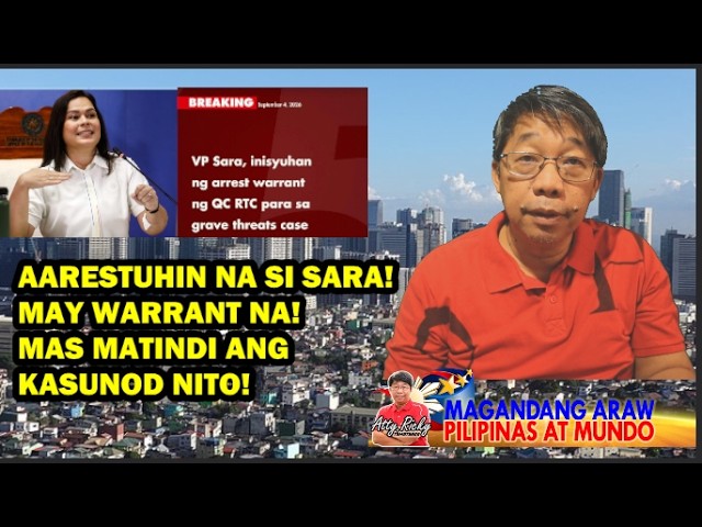 AARESTUHIN NA SI SARA! MAY WARRANT NA! MAS MATINDI ANG KASUNOD NITO!