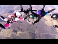 Adrenaline junky gets tattoo while free falling in sky dive