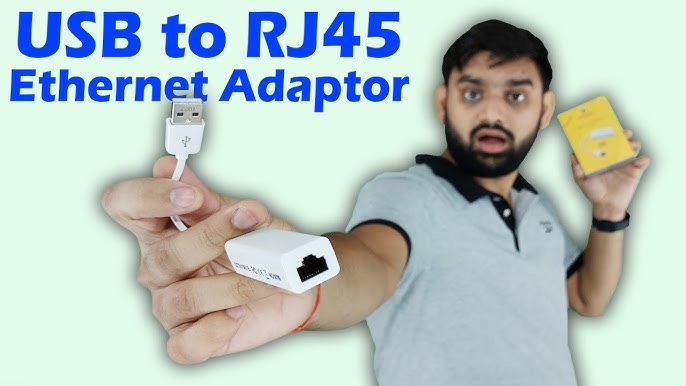 Apple USB Ethernet Adapter: Unboxing and Demo 