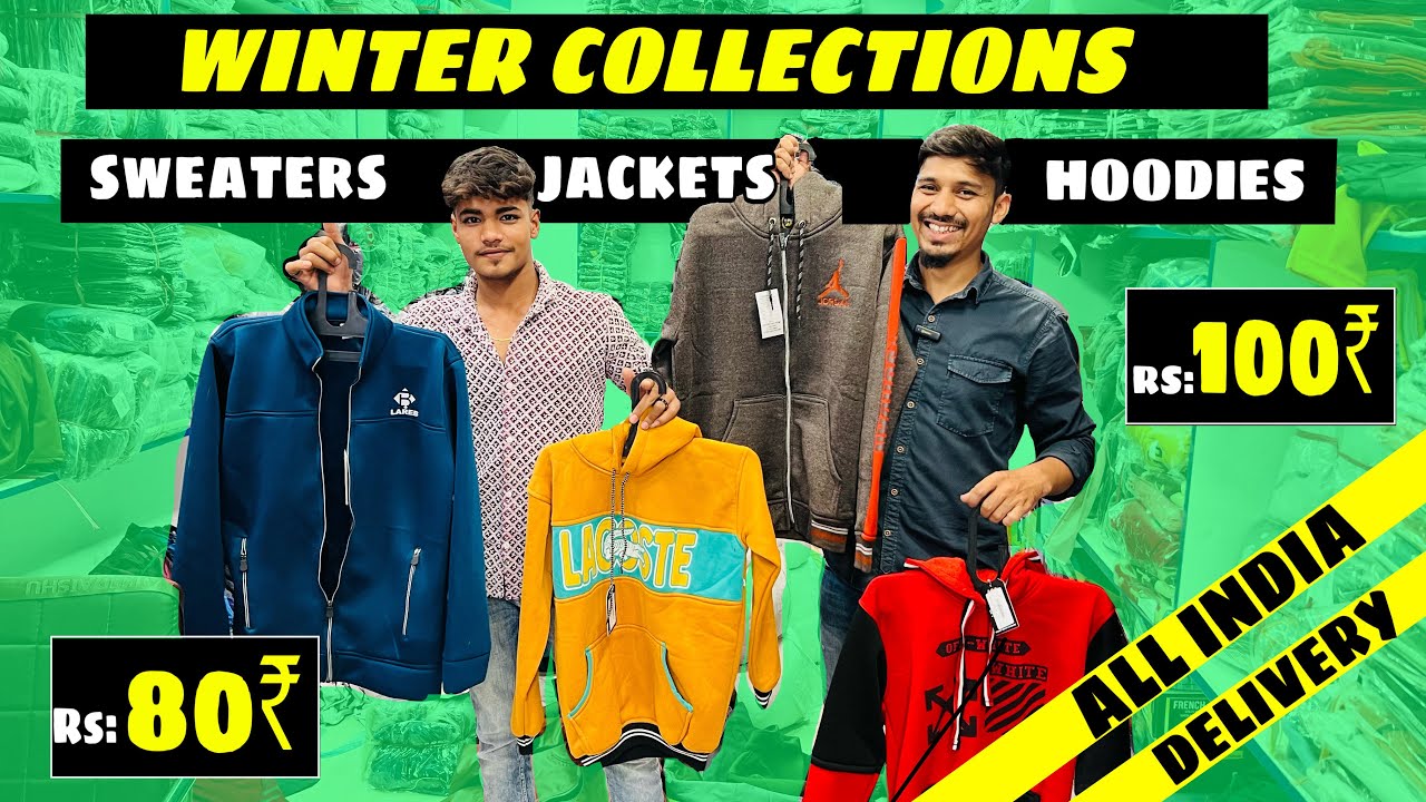 Hyderabad winter jacket wholesale marketsweaters for boys and girls