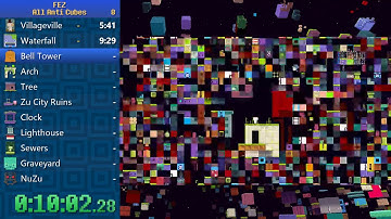 FEZ Speedrun All Anti Cubes - 47:26.194