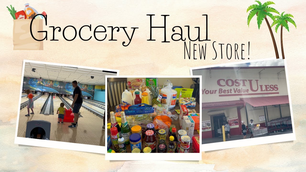 Grocery Haul | Cost U Less | Commissary | Large Family Living | Family of TEN