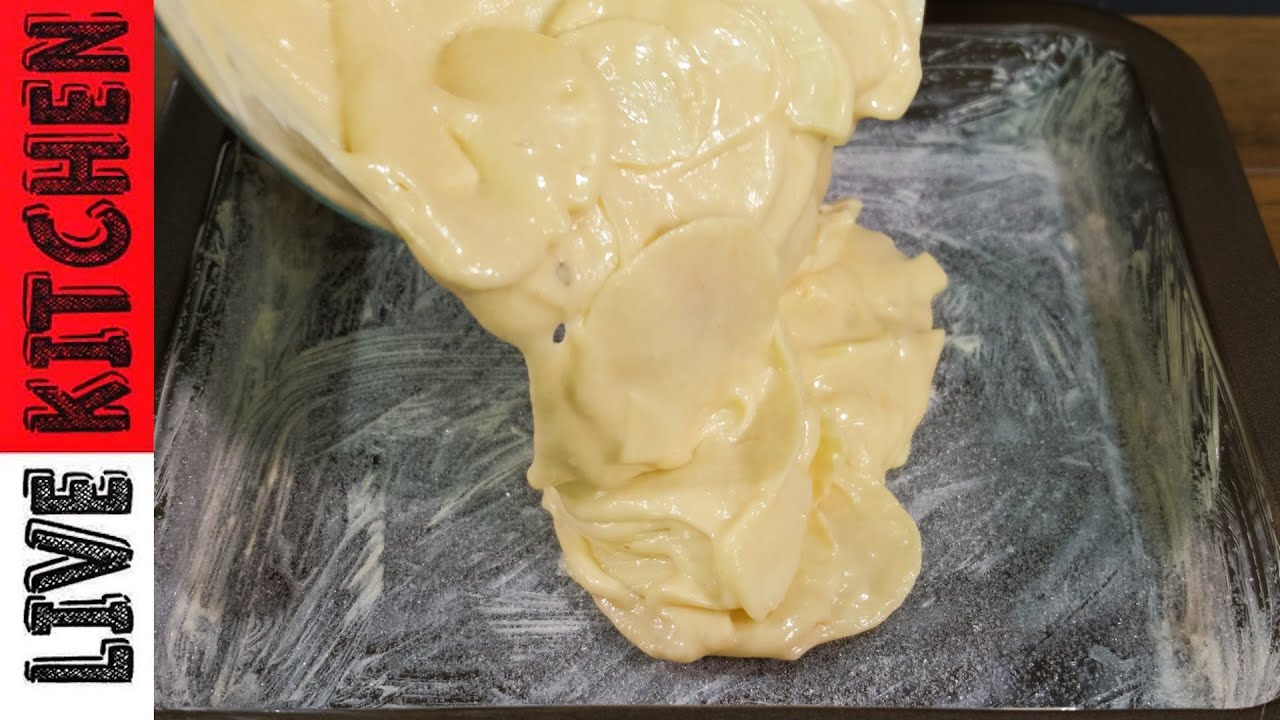 Если у вас есть яблоки🍎 Приготовьте этот легкий пирог за 5 мин. Мои дети обожают этот яблочный пирог