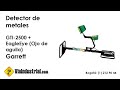 Detector de metales GTI-2500 + EagleEye (Ojo de aguila) garrett video español