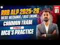 RRB ALP 2026 Heat Engine Marathon | Diesel Mechanic Trade | Free Classes + MCQ Practice