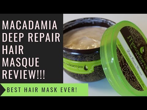 Macadamia Deep Repair Hair Mask Review  Hair Mask for Dry  Damaged Hair Itsarpitatime