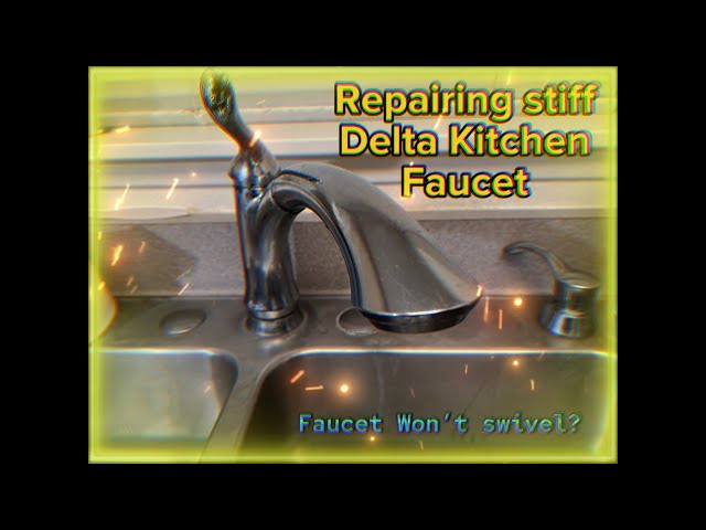 Kitchen Faucet Won't Swivel? Fix It in a Snap!