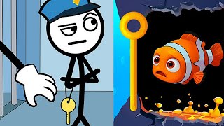 Thief Puzzle Vs Save The Fish Puzzle Walkthrough || Challenge Merge Max Level screenshot 5