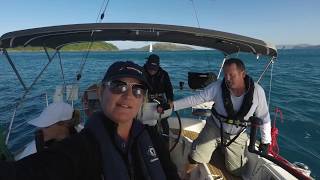 Hamilton island race week 2019 on Mimosa