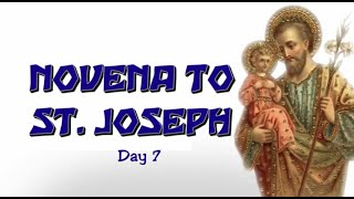 NOVENA TO ST. JOSEPH : Day 7