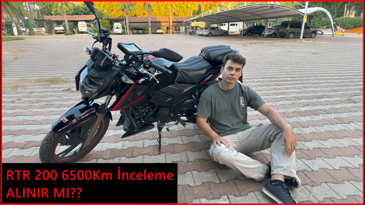 Tvs Apache Rtr 200 6500km/detaylı anlatım/ALINIR MI?