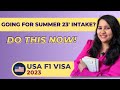 5 tips for F1 VISA students going for Summer 23&#39; intake   | Jobs, Internships &amp; Networking in USA 🇺🇸