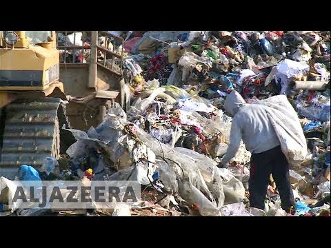 Gaza : No way to properly dispose of waste