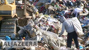Gaza 🇵🇸: No way to properly dispose of waste