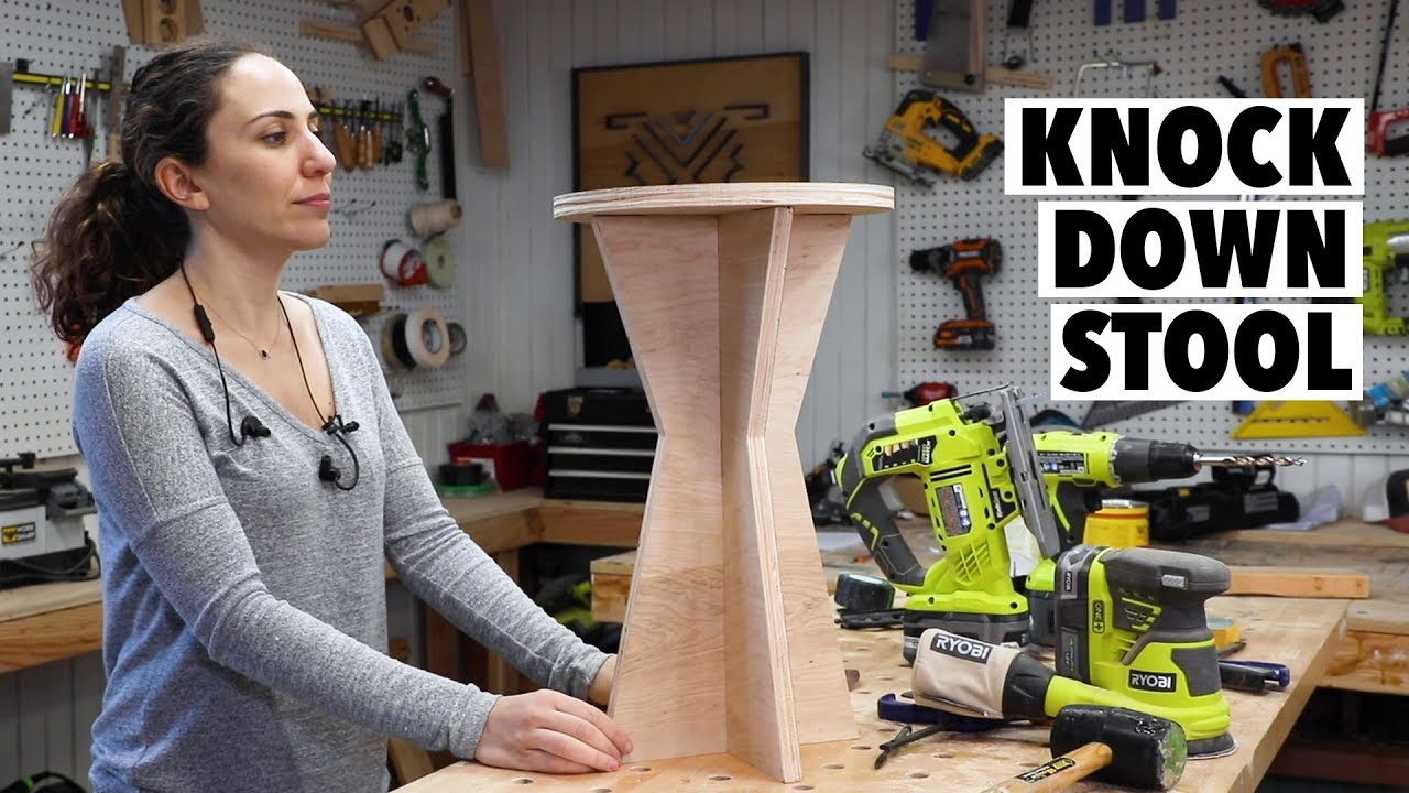 How To Build A Side Table / Knock Down Stool