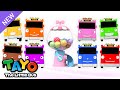 Strong the rescue truck in Surprise egg | Learn Colors | Tayo Color Song | Tayo the Little Bus