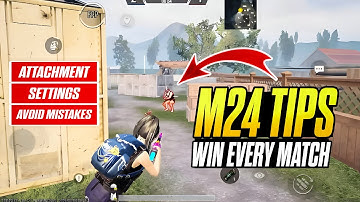 Best TDM M24 Tips & Tricks 🔥 | BGMI M24 Headshot Guide | Noob to Pro
