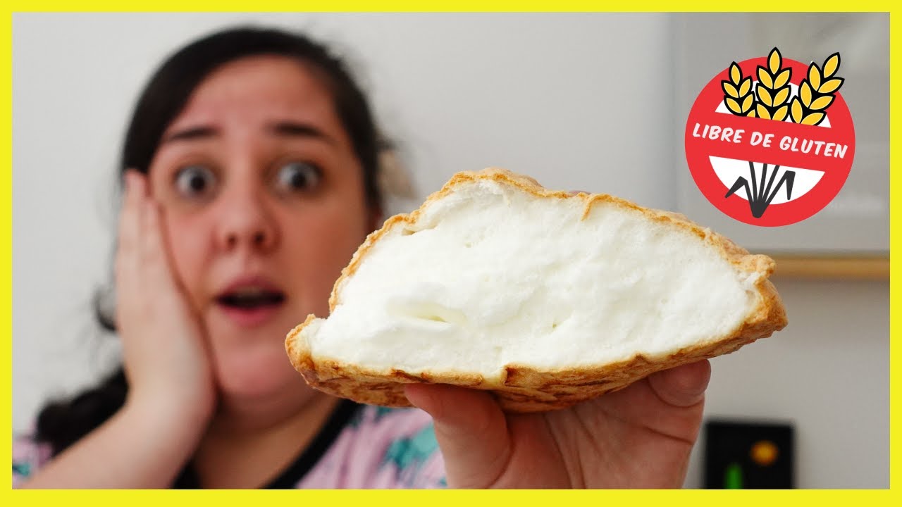 PAN NUBE con 3 INGREDIENTES | Cloud bread receta viral de TikTok (sin queso  crema) ¿Funciona? - YouTube