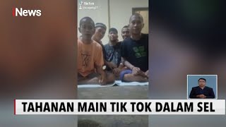 VIRAL! 5 Tahanan di Parepare Asyik Main TikTok Dalam Sel - iNews Siang 27/08