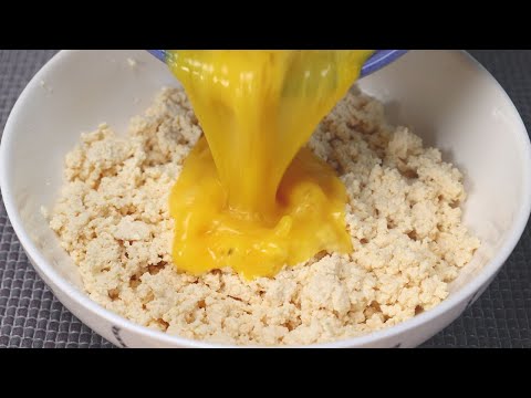 Add 3 eggs to tofu is so delicious! A simple, quick, and cheap breakfast recipe