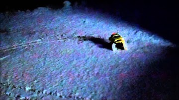 Tamiya Grasshopper Truck in Snow