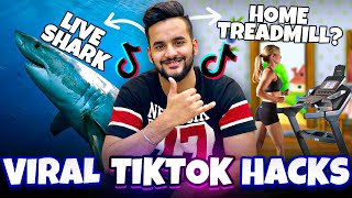 We Tested *VIRAL TIKTOK HACKS* ( PART-4 )