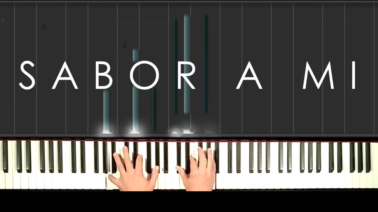 SABOR A MI [Piano Cover] - Synthesia ~David Torres~ Música Mexicana😀