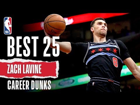 Zach Lavine's BEST 25 Dunks | NBA Career Highlights