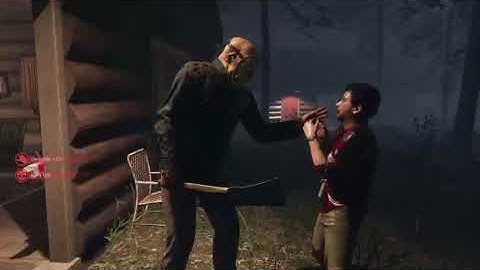 Friday the 13th Gameplay Part IV Jason Voorhees Host Rage Quits Crystal Lake Map